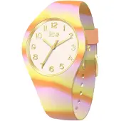Ice Watch Ice-Watch - ICE tie and dye Pink honey - Rosa Damenuhr mit Plastikarmband - 0225