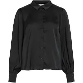 Vila Langarmbluse "VIENNA RAVENNA L/S BALLOON SHIRT - NOOS" Kunstfaser, regular fit