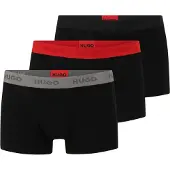 HUGO 50532611 Trunk Red Boxershorts 3 Einheiten