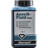 DIAMANT PAULIMOT Anreißfarbe blau, Flasche mit 500 ml Inhalt