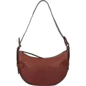 Fossil Leder Schultertasche Harwell Hobo Brown braun