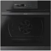 Haier I-Message Series 4 HWO60SM5B9BH, Medium, Elektrischer Ofen, 70 l, 70 l, Lüfterunterstützt, Pyrolytisch