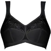 Anita Bustier "BH Safina 1er Pack", Damen, Gr. 100, Cup B, schwarz, Obermaterial: 50% Polyamid PA. 25% Polyester PES. 10% Elasthan EL. 10% Viskose CV. 5% Baumwolle CO., BHs Bustier