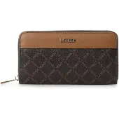 L.credi Geldbörse Filiberta Portemonnaie Brown dunkelbraun