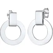 Elli Ohrringe Ohrstecker Kreis Rund Modern 925 Silber Elli Silber