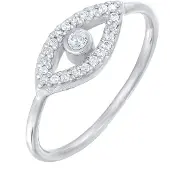 Elli Ring Damen Sterlingsilber silber, 54 634105-0002-00540