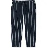 Schiesser 3/4-Hose "Mix + Relax", Damen, Gr. 44, N-Gr, bunt (multicolor 1), Single Jersey, Obermaterial: 95% Baumwolle, 5% Elasthan, bequem 3/4-Länge, Hosen 3/4-Hose, seitliche Taschen, Bindeband