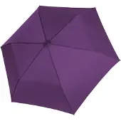 Doppler Zero,99 Manuell Unglaublich Leichter Taschenschirm royal purple