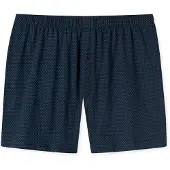 Schiesser Boxershort Herren 180506 Cotton Casuals Dark Blue-XXXL