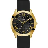 GUESS Herren Armbanduhr Schwarz/Gold Arc GW0728G2