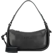 Replay Schultertasche Umhängetasche Shoulder Bag Black schwarz