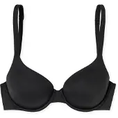 Schiesser Schalen-BH "Unique Micro", Damen, Gr. 85, Cup C, schwarz (000, schwarz), Single Jersey, Obermaterial: 70% Polyamid, 30% Elasthan, BHs Schalen-BH