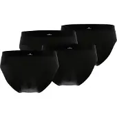 Götzburg Slip GÖTZBURG "Slip 4er Pack", Herren, Gr. XL, schwarz, Obermaterial: 95% Baumwolle CO. 5% Elasthan EL., Unterhosen Slip