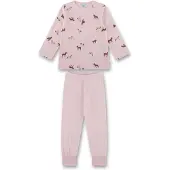 Sanetta - Kid's Pyjama Long AOP 233564 - Schlafanzug Gr 92 rosa