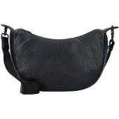 Mandarina Duck Mellow Leder Hobo, Damen, Schwarz