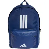 Adidas Rucksack PERFORMANCE "CLASSIC BACK TO SCHOOL 3-STREIFEN", blau (dunkelblau, weiß), Rucksäcke, Damen, Obermaterial: 100% Polyester, Rucksack