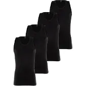 G-Star Unterhemd SUPERDRY "Unterhemd 4er Pack", Herren, Gr. XXL, N-Gr, schwarz, Obermaterial: 95% Baumwolle CO. 5% Elasthan EL., Unterhemden Unterhemd