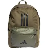 Adidas 1100000002199 PERFORMANCE "CLASSIC BACK TO SCHOOL 3-STREIFEN", grün (olive strata, schwarz), Rucksäcke, Damen, Obermaterial: 100% Polyester, 1100000002199
