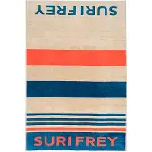 Suri Frey Strandtuch "Strandtuch SFY Freyday" Gr. XXL, beige (beige, kombi 443), 1 Stk., Obermaterial: 100% Baumwolle CO., Handtücher, Strandtuch