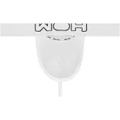 WOH String "String Sexy Fun G-String 1er Pack", Herren, Gr. XL, weiß, Obermaterial: 95% Baumwolle CO. 5% Elasthan EL., Unterhosen String