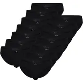 Tom Tailor Slip "Slip 14er Pack", Herren, Gr. XL, schwarz, Obermaterial: 95% Baumwolle CO. 5% Elasthan EL., Unterhosen Slip