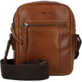 Green Burry GREENBURRY Umhängetasche Newport Crossover Bag Caramel hellbraun
