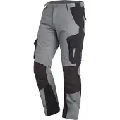 FHB Bundhose Florian 125100 Gr. 52 grau/schwarz