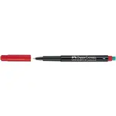 Faber-Castell Multimark, Rot, Schwarz, Rot, Fine