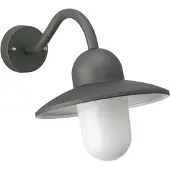 Albert 620649 Wandleuchte Typ Nr. 0649 - Farbe: anthrazit, für 1 x Lampe, E27