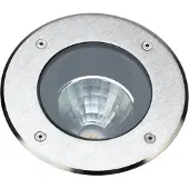 Albert LED Bodeneinbaustrahler in Silber 12W 900lm IP67