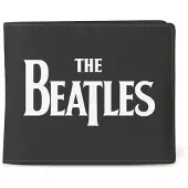 The Beatles Geldbörse Herren Logo schwarz Standard