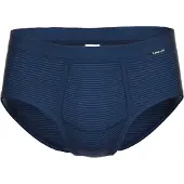 Ammann Slip "Slip Jeans Slip 1er Pack", Herren, Gr. 3XL, blau (dunkelblau), Obermaterial: 75% Baumwolle CO. 25% Polyester PES., Unterhosen Slip