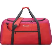 Delsey PARIS Reisetasche Schultertasche Nomade Foldable Bag Paonie purpur