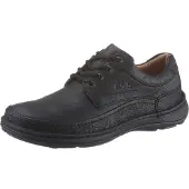 Clarks Shoes Schnürschuh Nature Three Black Leather Herren-Schuhgröße 45