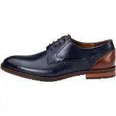 Lloyd Herren Schnürschuhe/ Businessschuhe/ Halbschuhe DOMINO Blau GlattlederGröße:42,5