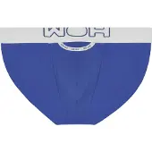 WOH String "String Sexy Fun Tanga-Slip 1er Pack", Herren, Gr. S, blau, Obermaterial: 95% Baumwolle CO. 5% Elasthan EL., Unterhosen String