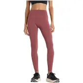 New Balance - Women's Sleek Pocket High Rise Legging 27'' - Lauftights Gr XS rot