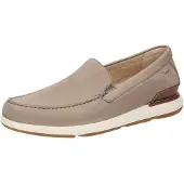 Sioux Slipper "Nurilinos-700", Herren, Gr. 46,5 (UK 11 1/2), grau, Obermaterial: 50% Kalbsnubukleder CANU. 50% Kalbsnappaleder CANA. 100% Gummi rubber., Schuhe Slipper