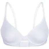 Sassa T-Shirt-BH "Spacer BH mit Bügel FLEXICUP", Damen, Gr. 95, Cup C, weiß, Stoff, Obermaterial: 90% Polyester PES. 10% Elasthan EL., BHs T-Shirt-BH