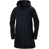 Helly Hansen Damen W Aden Long Coat Mantel, 597 Navy, XL EU