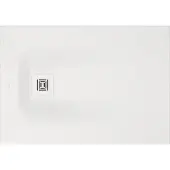 Duravit Sustano Duschwanne 1000x700mm, 720272740000000, Farbe: Weiß Matt