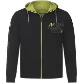 Jan Vanderstorm Kapuzensweatjacke "Sweatjacke SIGSTAD", Herren, Gr. 6XL, schwarz, Obermaterial: 100% Baumwolle CO., Sweatjacken Kapuzensweatjacke