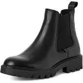 Tamaris Schlupfstieflette in schwarz, Gr. 42
