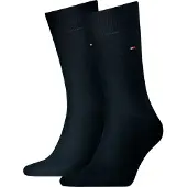 Tommy Hilfiger Socken "TH MEN SOCK CLASSIC 2P" 2 Paar, Mit eingestricktem Flag-Logo