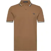 Fred perry Polo Twin Tipped M3600 Braun Z60