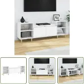 The Living Store TV-Schrank Weiß 160x35x55 cm Holzwerkstoff