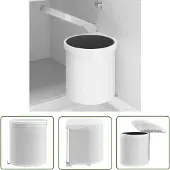 The Living Store Küchen-Einbau-Mülleimer Kunststoff 8 L