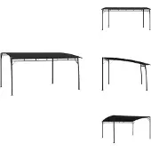 vidaXL Garten-Sonnenschutz 4x3x2,55 m Anthrazit - Pavillons & Partyzelte