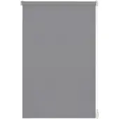 Gardinia Seitenzugrollo "EASYFIX Rollo Uni" Gr. 4, grau (steingrau), B:100cm H:150cm, Polyester, Rollos, Seitenzugrollo, in sanften Pastelltönen, Topseller