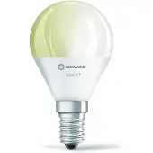 Ledvance 00217491, Intelligentes Leuchtmittel, WLAN, Edelstahl, Weiß, E14, A-Form, Warmweiß